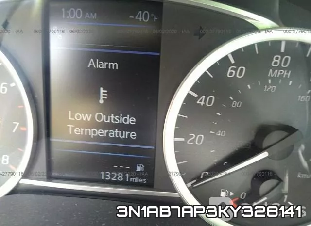 3N1AB7AP3KY328141 фото 8