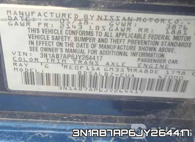 3N1AB7AP6JY264417 фото 10