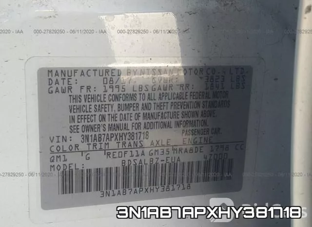 3N1AB7APXHY381718 фото 10