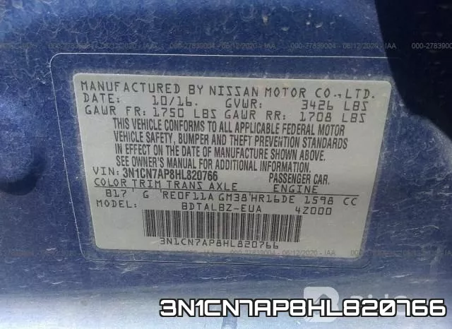 3N1CN7AP8HL820766 фото 10