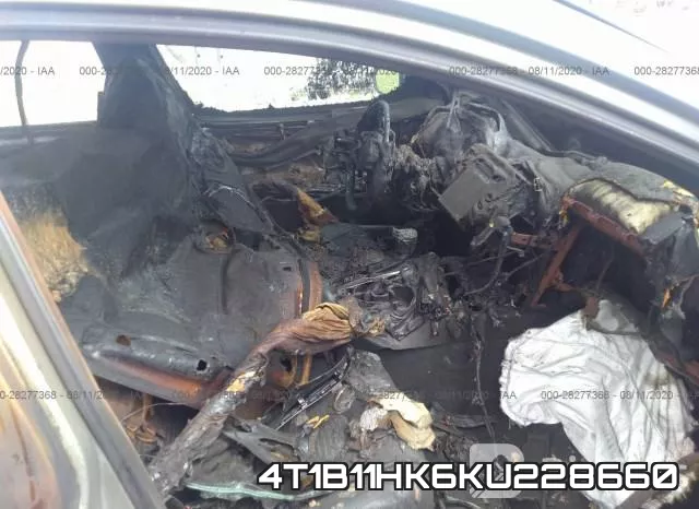 4T1B11HK6KU228660 фото 6