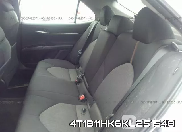 4T1B11HK6KU251548 фото 9