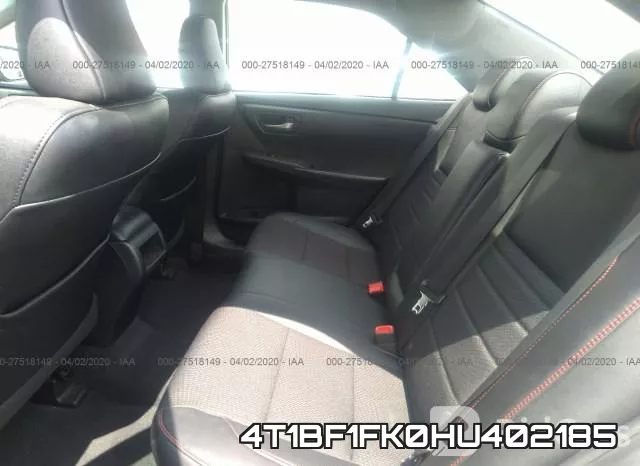 4T1BF1FK0HU402185 фото 9