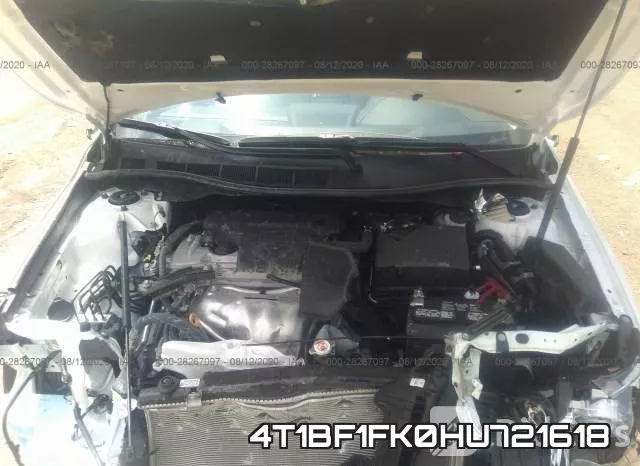 4T1BF1FK0HU721618 фото 2