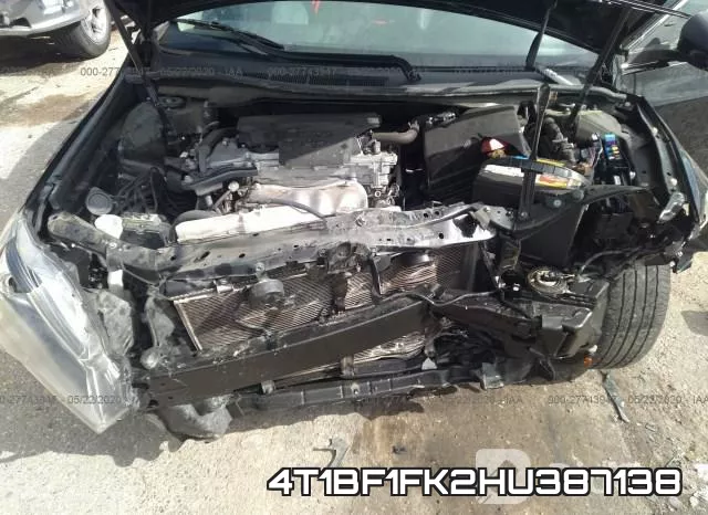 4T1BF1FK2HU387138 фото 2