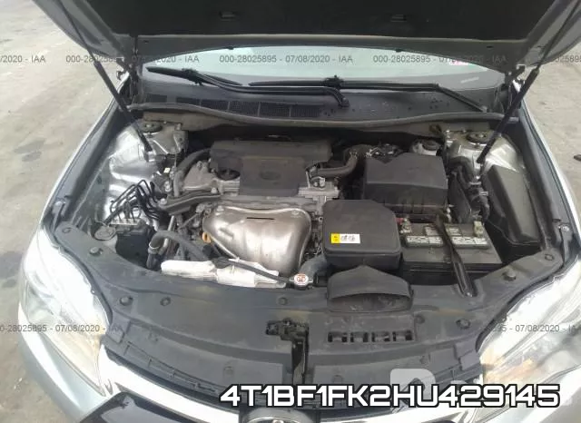 4T1BF1FK2HU429145 фото 2