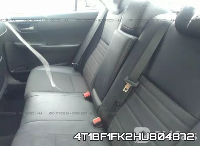 4T1BF1FK2HU804872 фото 9