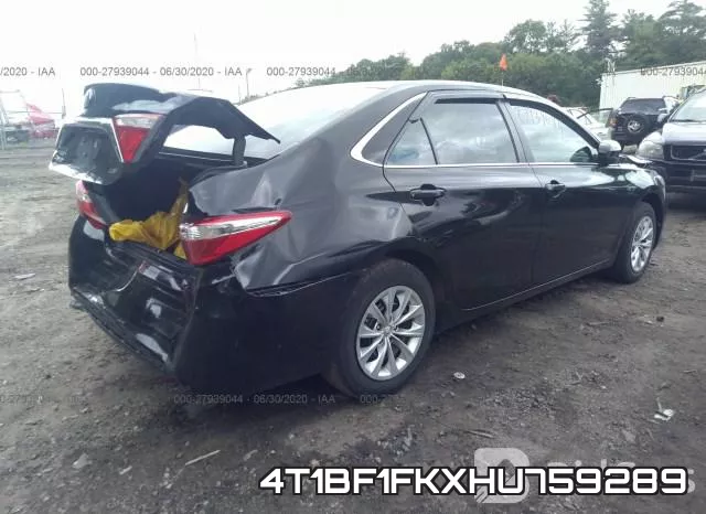 4T1BF1FKXHU759289 фото 5