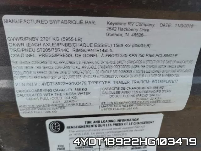 4YDT18922HG103479 фото 2