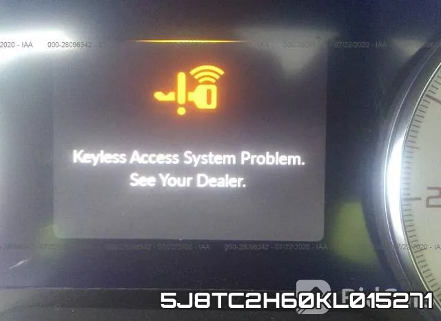 5J8TC2H60KL015271 фото 8