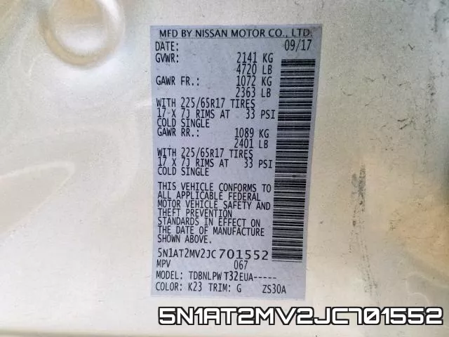 5N1AT2MV2JC701552 фото 2