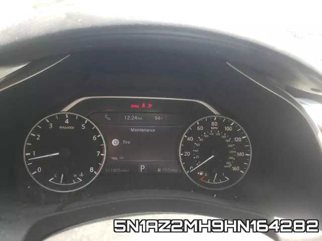 5N1AZ2MH9HN164282 фото 9