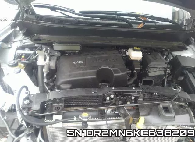 5N1DR2MN6KC638209 фото 2