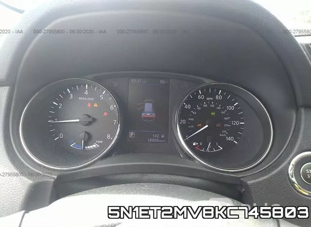 5N1ET2MV8KC745803 фото 8