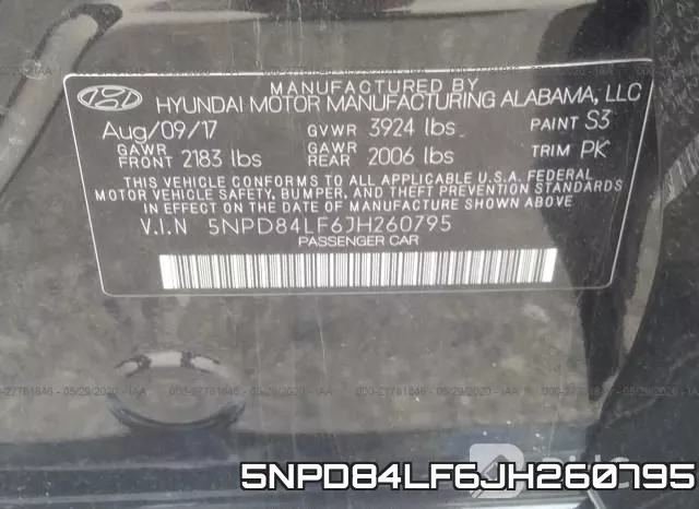 5NPD84LF6JH260795 фото 10
