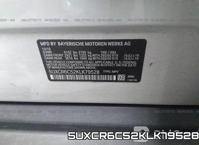 5UXCR6C52KLK79528 фото 10