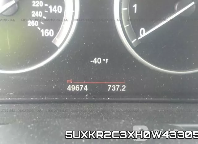 5UXKR2C3XH0W43305 фото 8