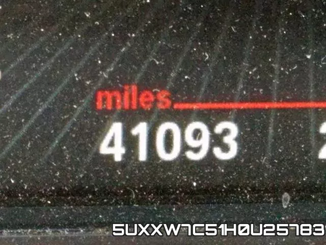 5UXXW7C51H0U25783 фото 9