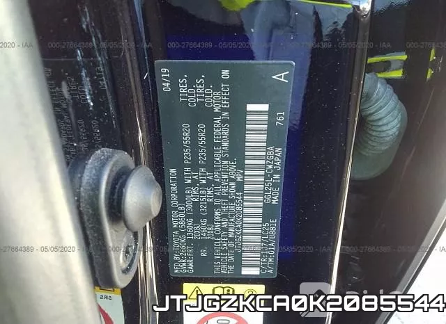 JTJGZKCA0K2085544 фото 10