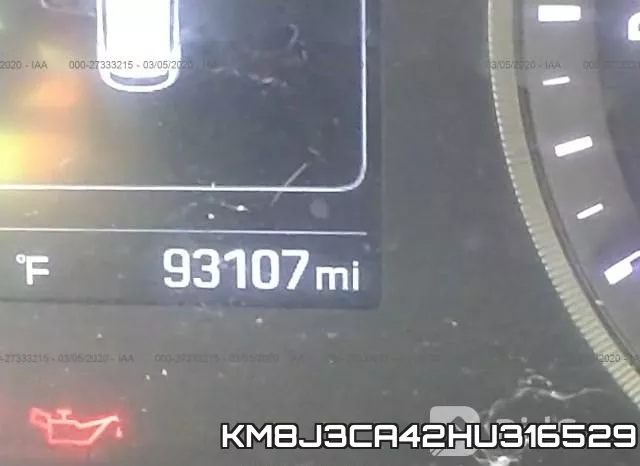 KM8J3CA42HU316529 фото 8