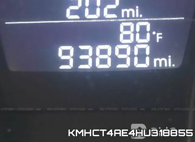 KMHCT4AE4HU318855 фото 8
