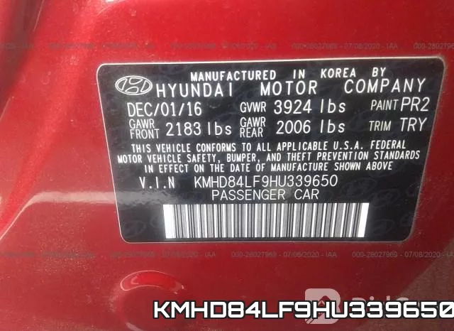 KMHD84LF9HU339650 фото 10
