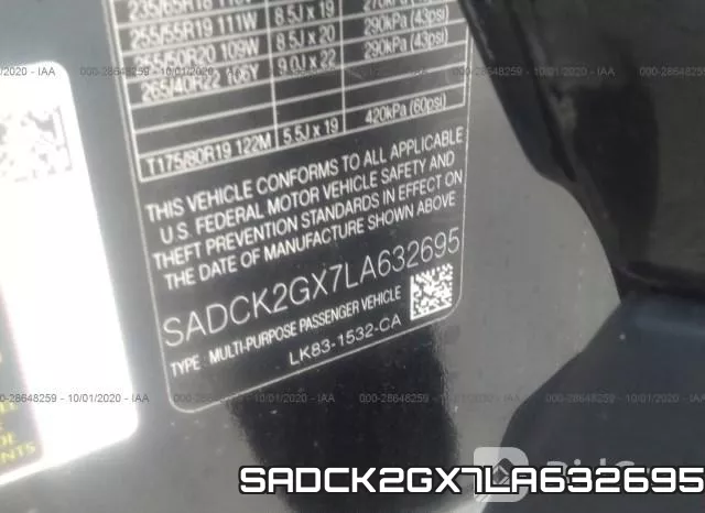 SADCK2GX7LA632695 фото 10