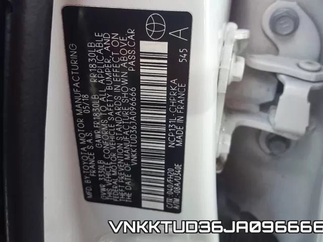 VNKKTUD36JA096666 фото 2
