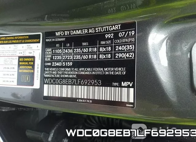 WDC0G8EB7LF692953 фото 10