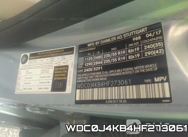 WDC0J4KB4HF273061 фото 9