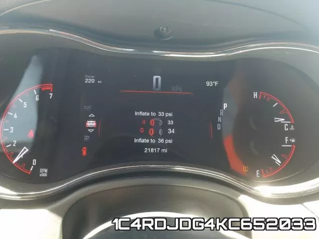1C4RDJDG4KC652033 фото 9