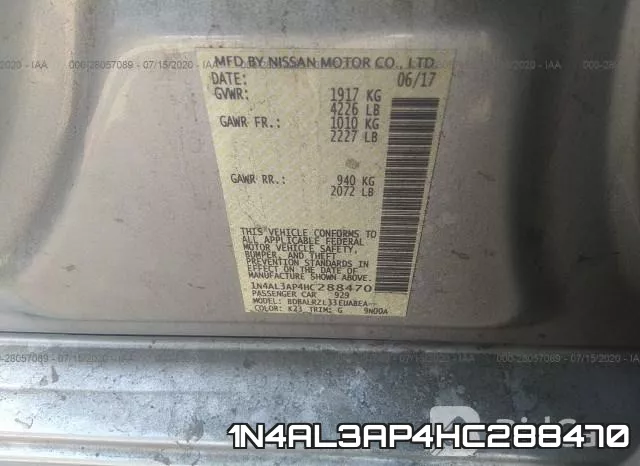1N4AL3AP4HC288470 фото 10