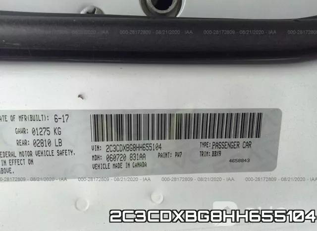 2C3CDXBG8HH655104 фото 10