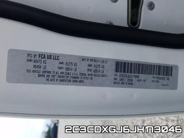 2C3CDXGJ6JH173046 фото 2