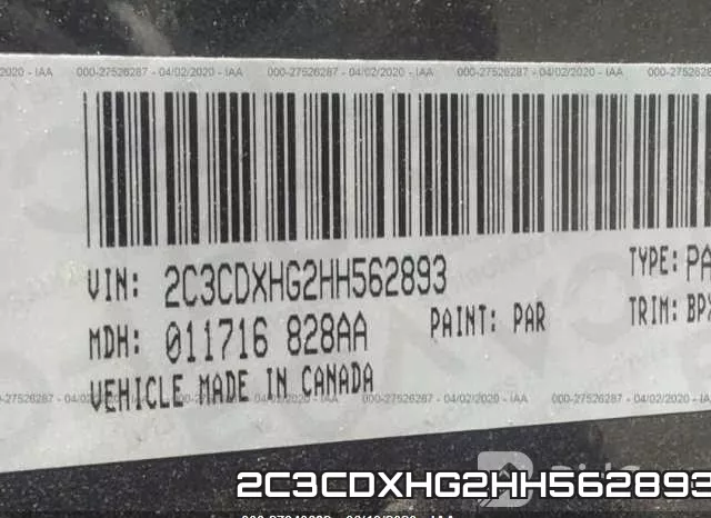 2C3CDXHG2HH562893 фото 10