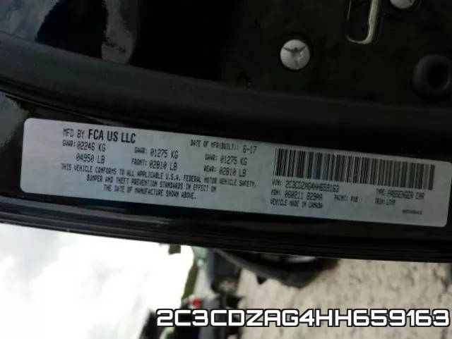 2C3CDZAG4HH659163 фото 2