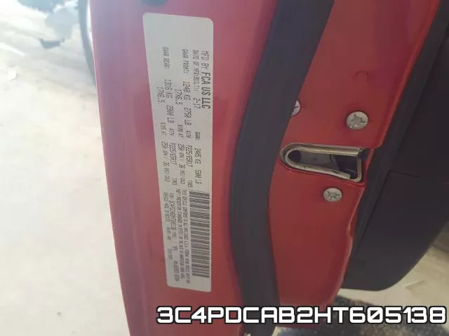 3C4PDCAB2HT605138 фото 2