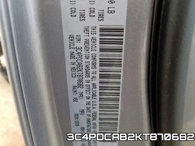 3C4PDCAB2KT870682 фото 2