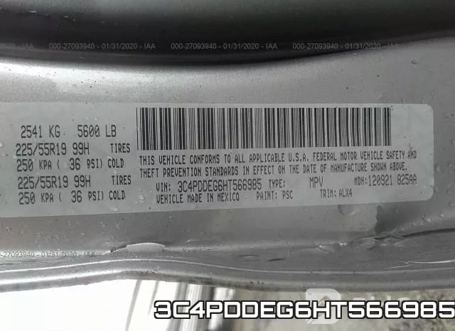 3C4PDDEG6HT566985 фото 10