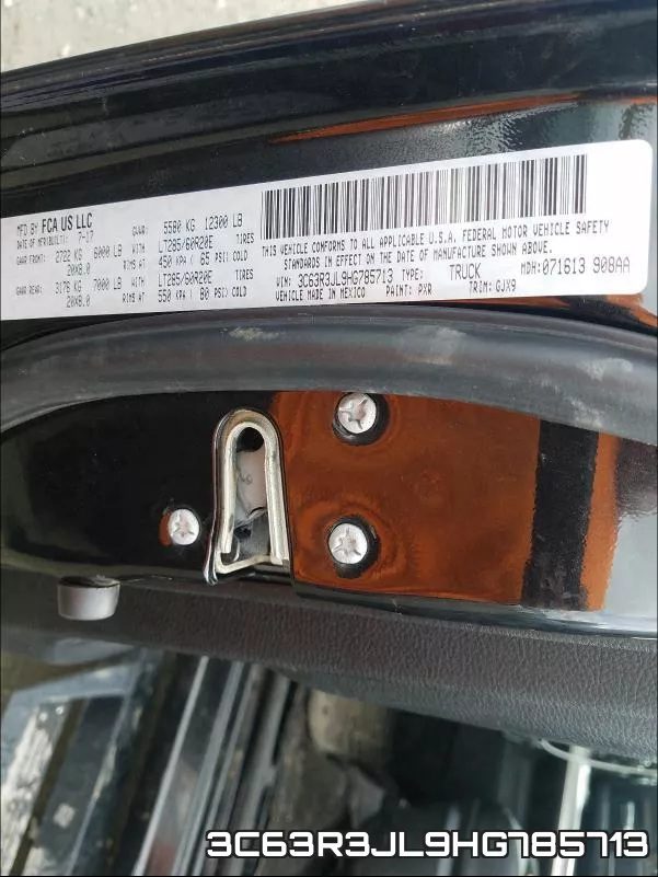 3C63R3JL9HG785713 фото 2