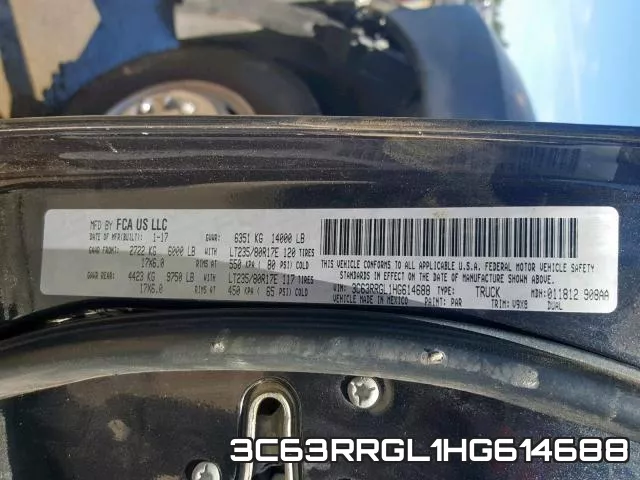 3C63RRGL1HG614688 фото 2