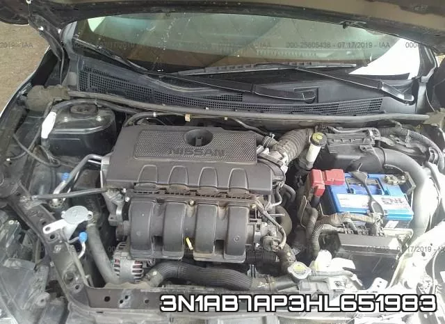 3N1AB7AP3HL651983 фото 2