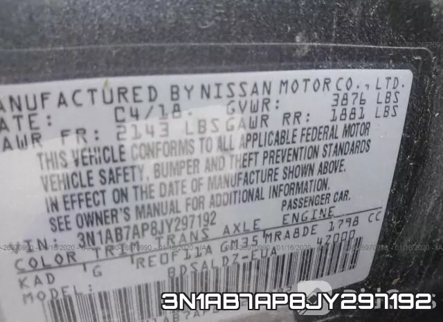 3N1AB7AP8JY297192 фото 10