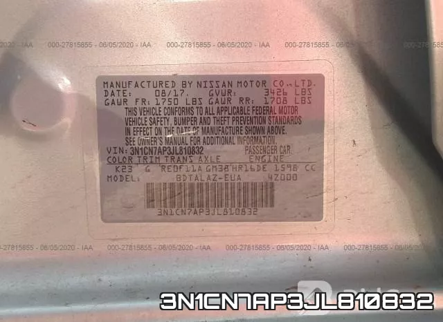 3N1CN7AP3JL810832 фото 10