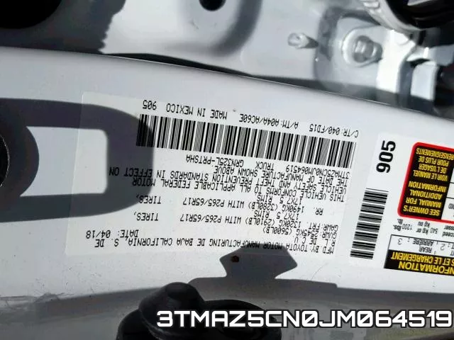 3TMAZ5CN0JM064519 фото 2