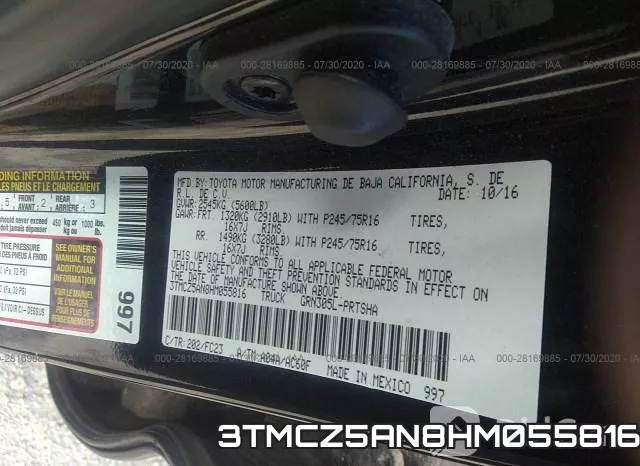 3TMCZ5AN8HM055816 фото 10