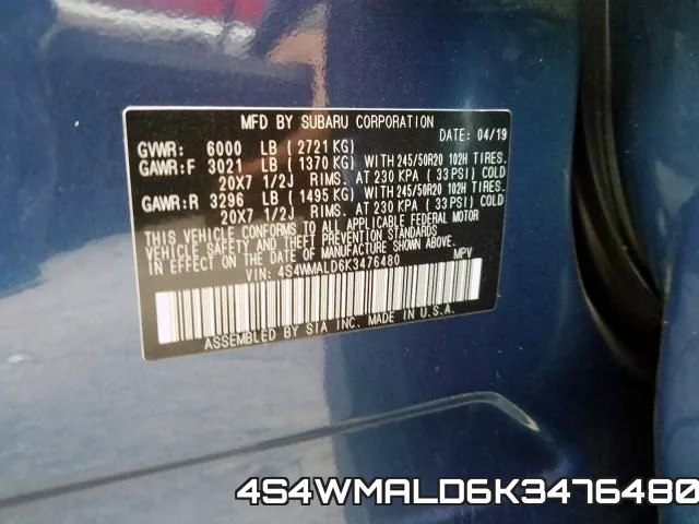 4S4WMALD6K3476480 фото 2