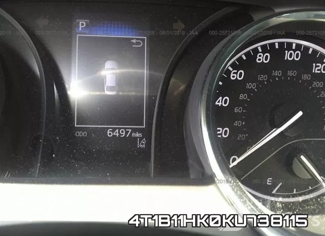 4T1B11HK0KU738115 фото 8