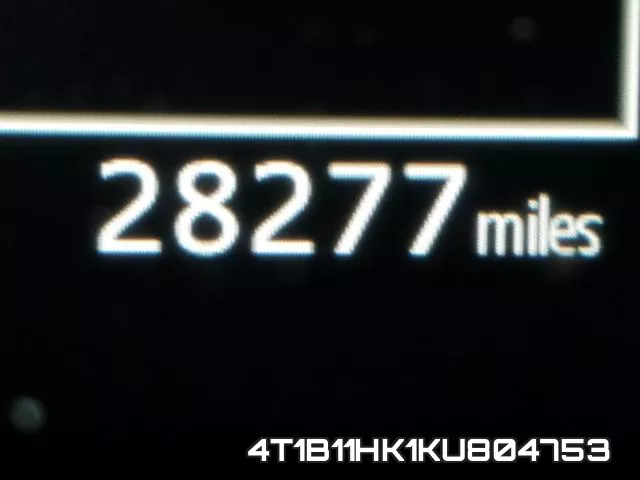 4T1B11HK1KU804753 фото 9