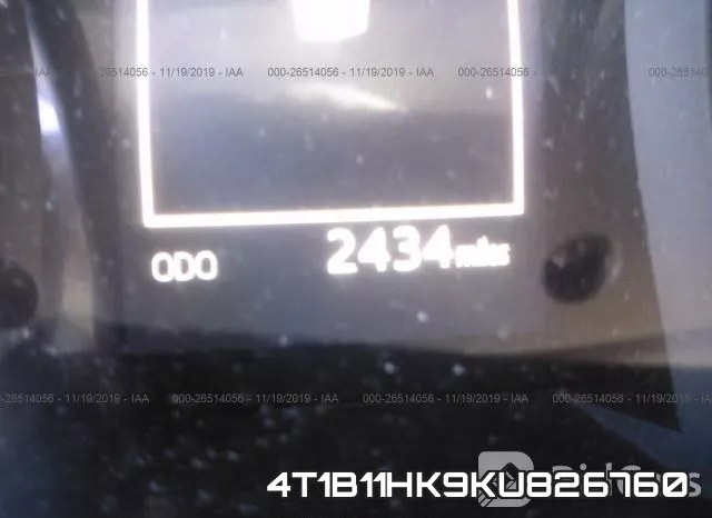 4T1B11HK9KU826760 фото 8